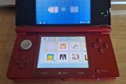 Nintendo 3DS Metallic Red