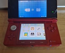 Nintendo 3DS Metallic Red