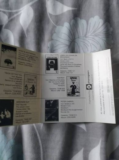 And Then There Were Three Cassette Album Genesis