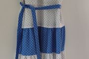 1970s Vintage Polka Dot Summer Dress