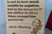 Bob Marley - The Greatness Of Man Is Not In How Much Wealth He Acquires