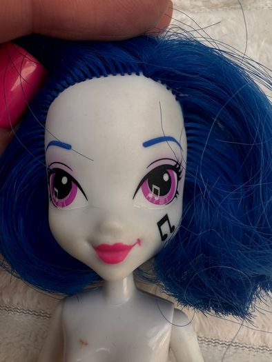 My Little Pony Equestria Girl DJ Pon-3 approx. 23 cm. Used Please see photos