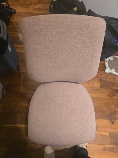 Pink office chair