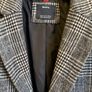 Bershka Checked Coat Size S Image 3