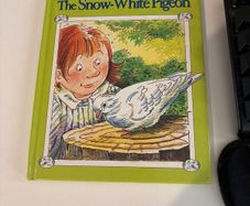 The snow-white pigeon