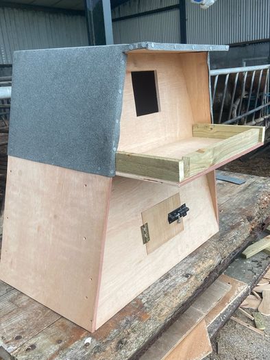 Outdoor owl box