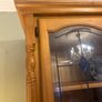 Crafted wooden large entertainment Center Image 4