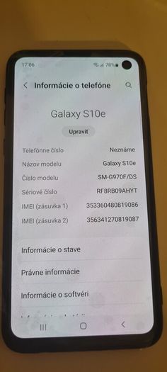 Samsung S10e Dualsim