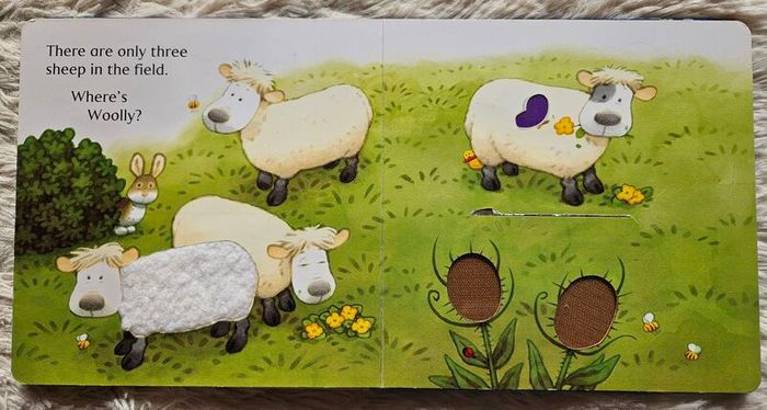 Usborne Touchy-Feely Farmyard Tales - Animal Hide-and-Seek