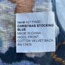 Supreme x Sferra Christmas Stocking (FW20) Navy Blue Brand New in Packaging Image 5
