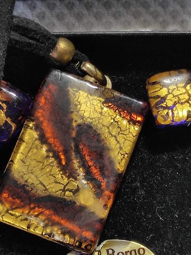 Vetro di Murano matching set