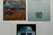 Vintage Vauxhall Car Brochures x 3 - Classic Car Brochures