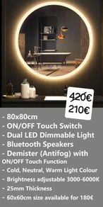 LED Bathroom Mirror