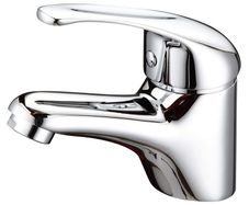 Griferias Single Lever Bathroom Tap Silver Chrome