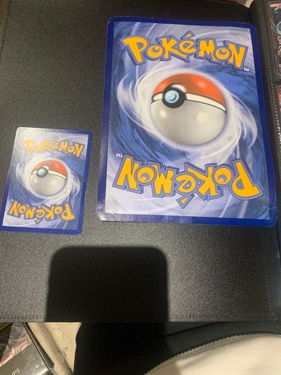 2016 Mewtwo ex Promo and jumbo Pokemon cards