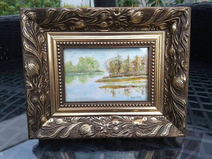 Original Watercolour Painting in beautiful frame by Cork Artist