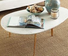 Marble coffee table