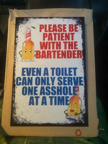pub sign  novelty   Man cave