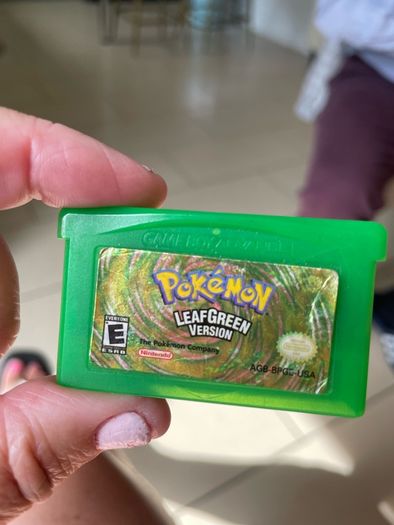 rare pokemon leaf green game.