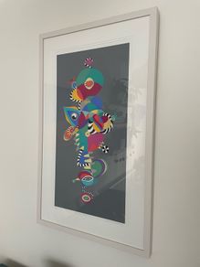 Adrianne Finnerty Original framed print -Spinning a dream