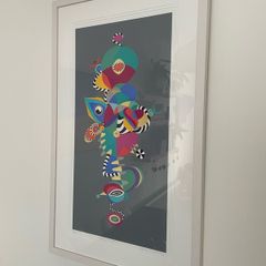 Adrianne Finnerty Original framed print -Spinning a dream