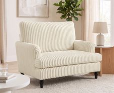 Single Sofa Armchair Cream
