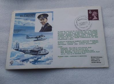 Great Britain Stamps : Air Vice Marshall - D. C. T. Bennett , CB, CBE, DSO - Flown Cover - 1979