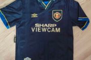 Authentic 1993-1995 Manchester United Away jersey