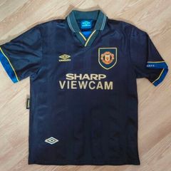 Authentic 1993-1995 Manchester United Away jersey