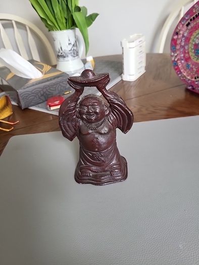 Buddha cast iron