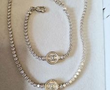 necklace and bracelet