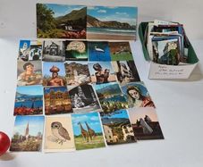 Vintage Postcards Approx 240 from 1960s to 2000s