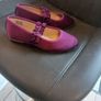 Girls occassion dress with matching bag  and fur bolero , shoes and socks Image 9