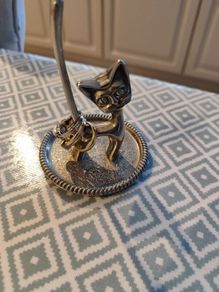 Ring Holder Silver Plated