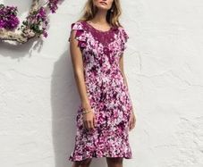 Michaela Louisa floral print dress UK 12