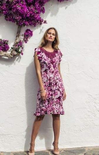 Michaela Louisa floral print dress UK 12