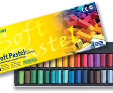 Mungyo Artist's Half Sized Soft Pastels (32 Multicolour)