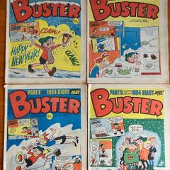 Comics: 'Buster' 1984 (18 magazines)