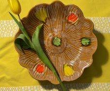 ceramic bowl - mid century