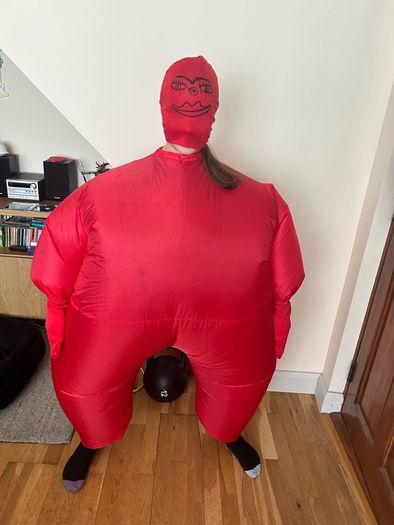 halloween Inflatable costume up to age 14