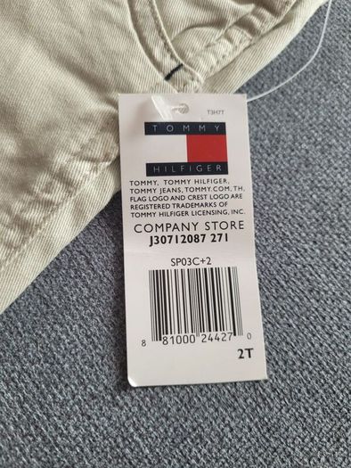 BNWT - Tommy Hilfiger - Overall Shorts, size: 2 years