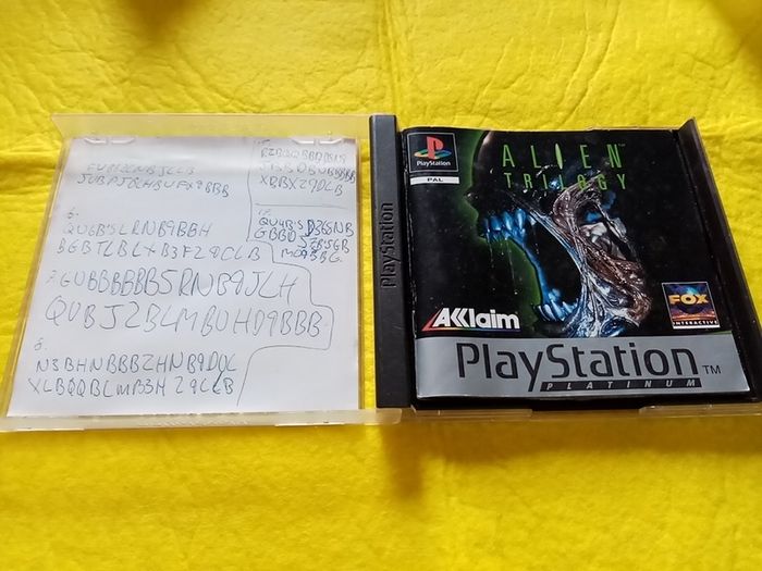 Alien Trilogy PlayStation 1 Ps1 PlayStation 2 ps2 games Original