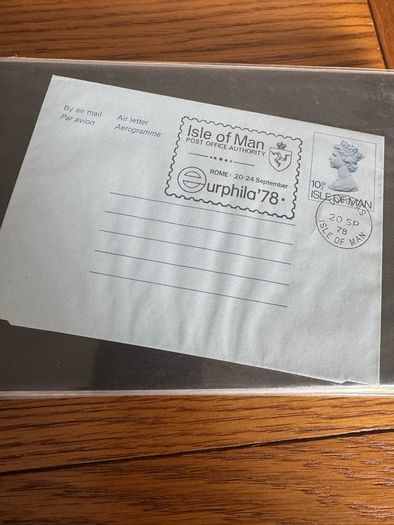 FDC Isle of Man 1978