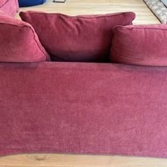 Grnlid Ikea Red Sofas X2