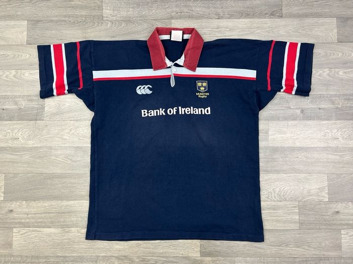 Vintage 2002 Canterbury Munster Rugby Jersey Shirt Mens XXL