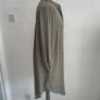 shirt bnwt H&M long shirt /shirt dress khaki size 10 Image 4