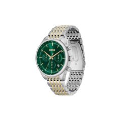Hugo Boss Mens Gregor Chrono Watch Green Dial - Warranty - Free Delivery / Collect