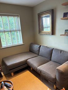 Convertible 2 Seater Sofa with Removable Arm Flexible & Modern