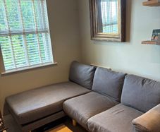 Convertible 2 Seater Sofa with Removable Arm Flexible & Modern
