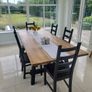 Ikea Skogsta Dining table, 6 chairs and bench Image 3